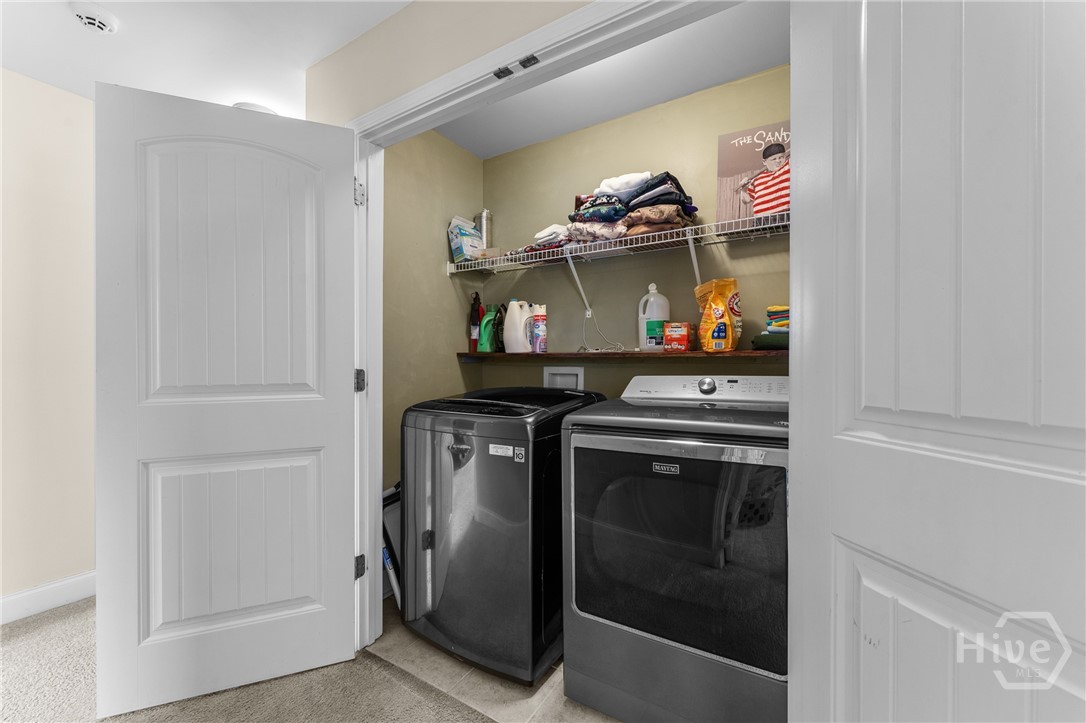 108 Saratoga Drive Rincon, GA 31326 - Photo 46 of 63 Upstairs Laundry