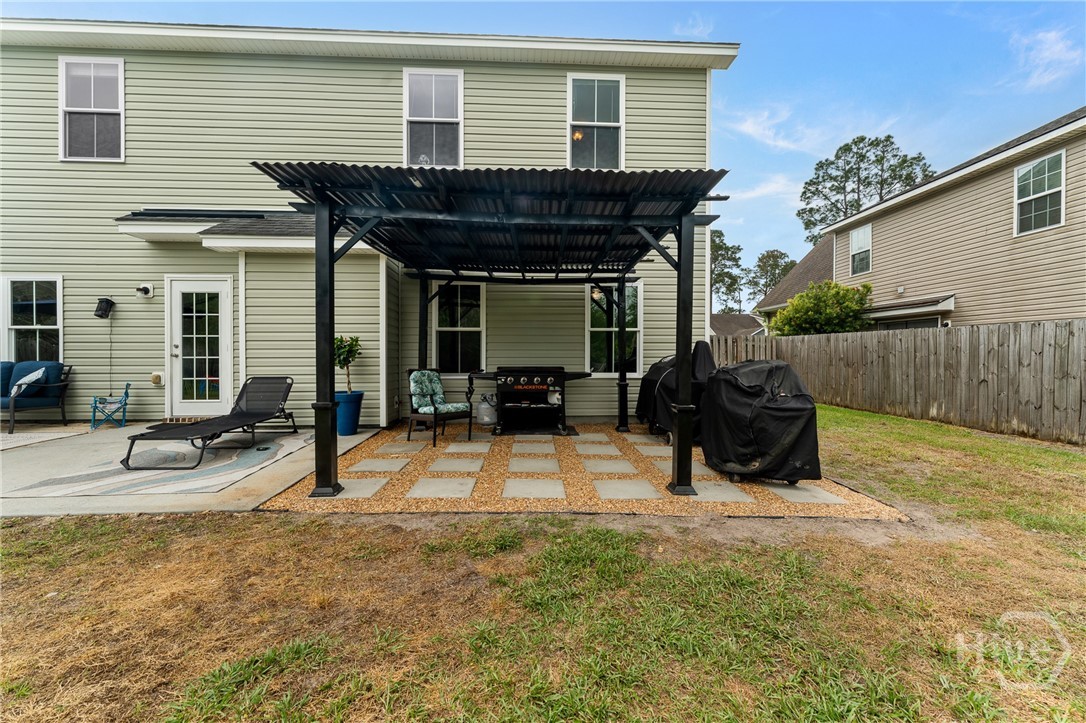 108 Saratoga Drive Rincon, GA 31326 - Photo 52 of 63 Patio with Pergola