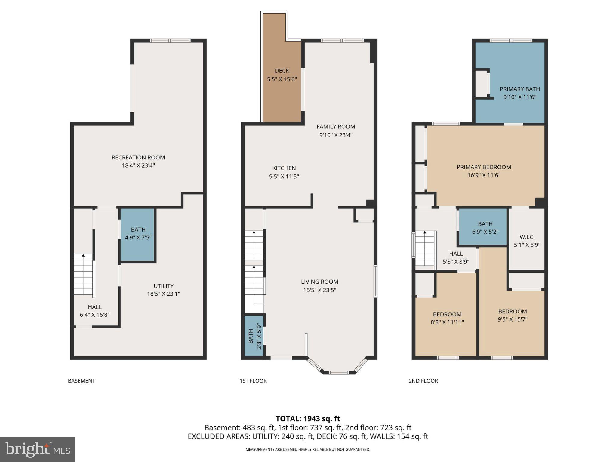 7120 Natures Road Columbia, MD 21046 - Photo 20 of 20 Spacious three-level home layout.