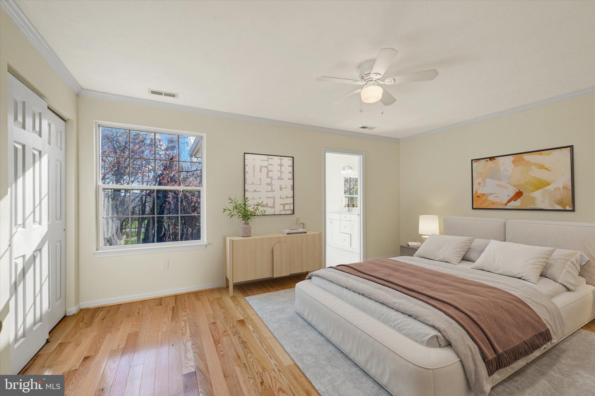 7120 Natures Road Columbia, MD 21046 - Photo 9 of 20 Serene primary bedroom with natural light.