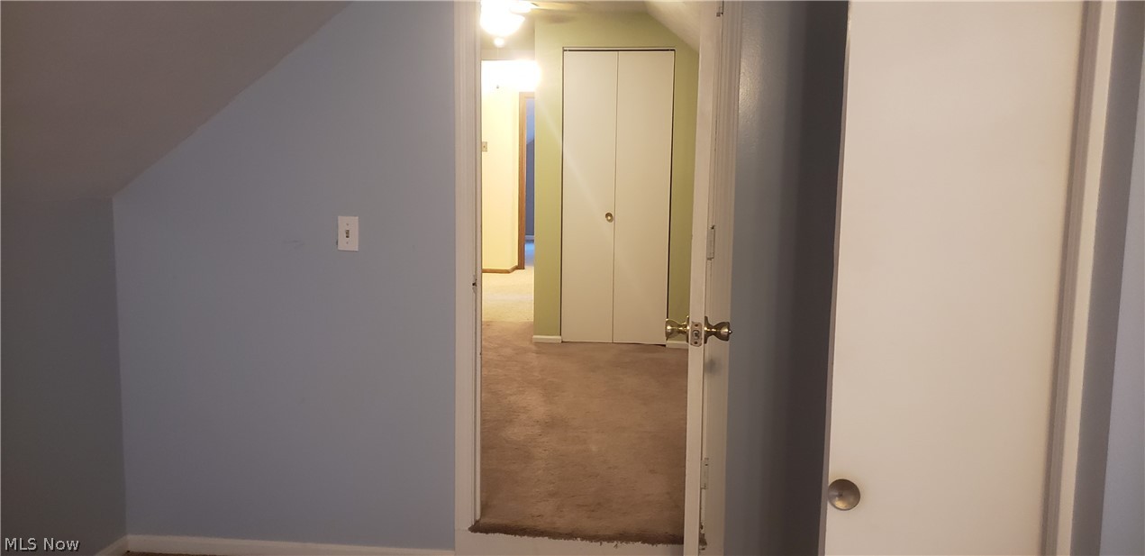 12765 Butternut Road Burton, OH 44021 - Photo 23 of 28 View from the bonus room of walk thru office room towards the bathroom.