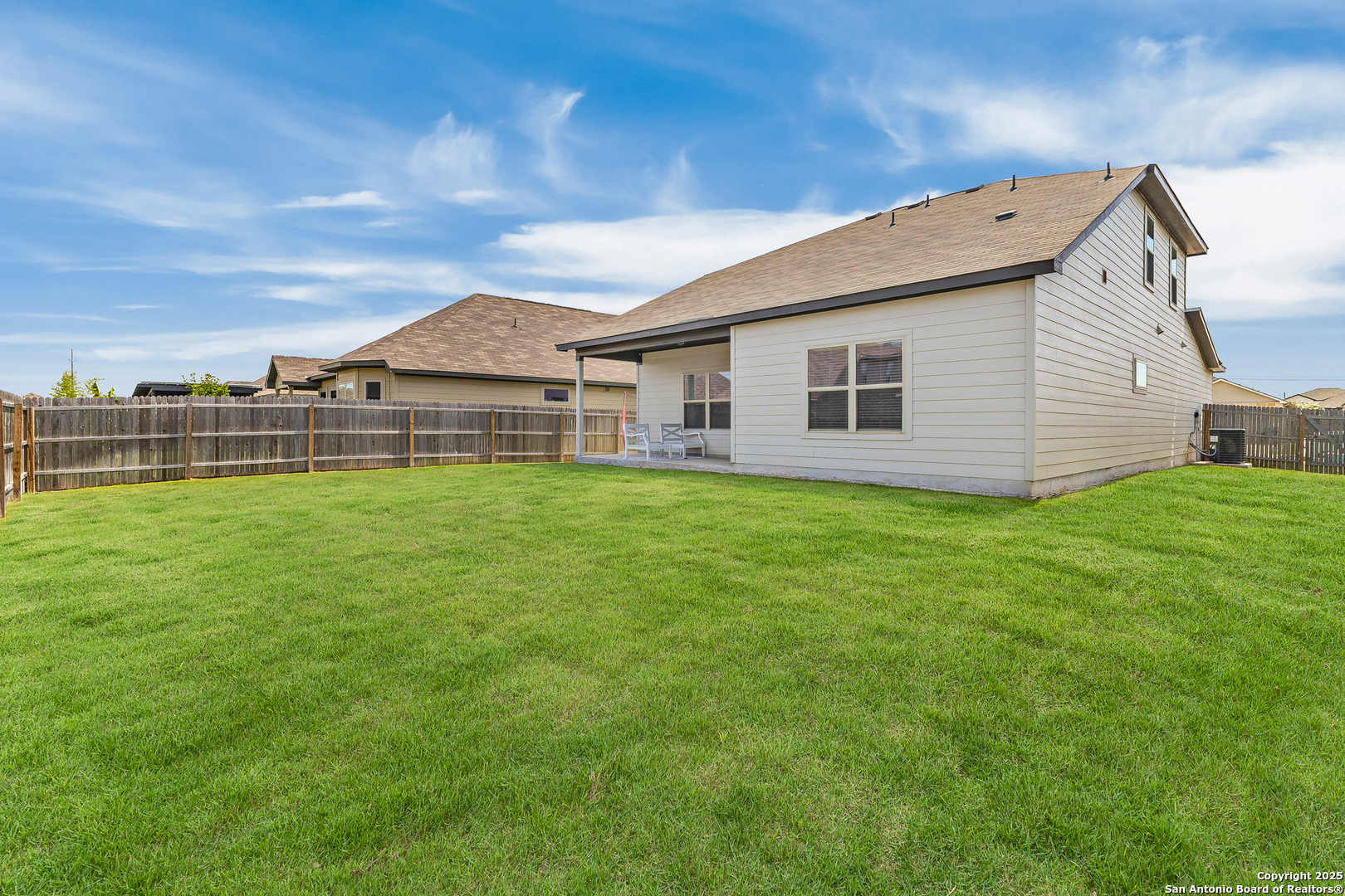 217 Stag Way Cibolo, TX 78108 - Photo 31 of 31 a view of a house with a yard and sitting area