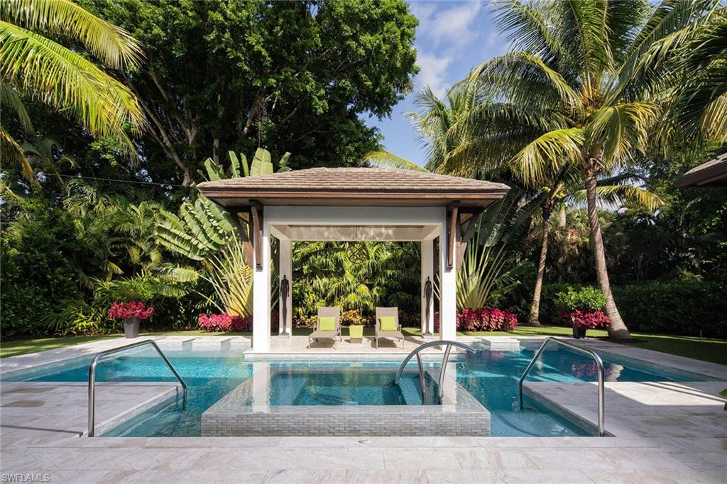 453 Spinnaker Drive Naples, FL 34102 - Photo 9 of 14 a view of outdoor space yard and porch