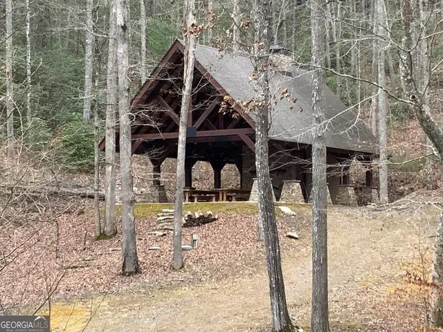 a street sign on a road