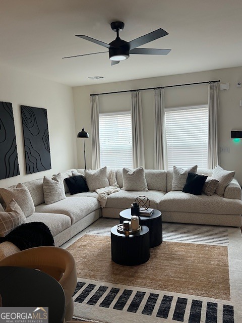 832 Ambient Way Atlanta, GA 30331 - Photo 7 of 32 a living room with furniture or couch and a chandelier