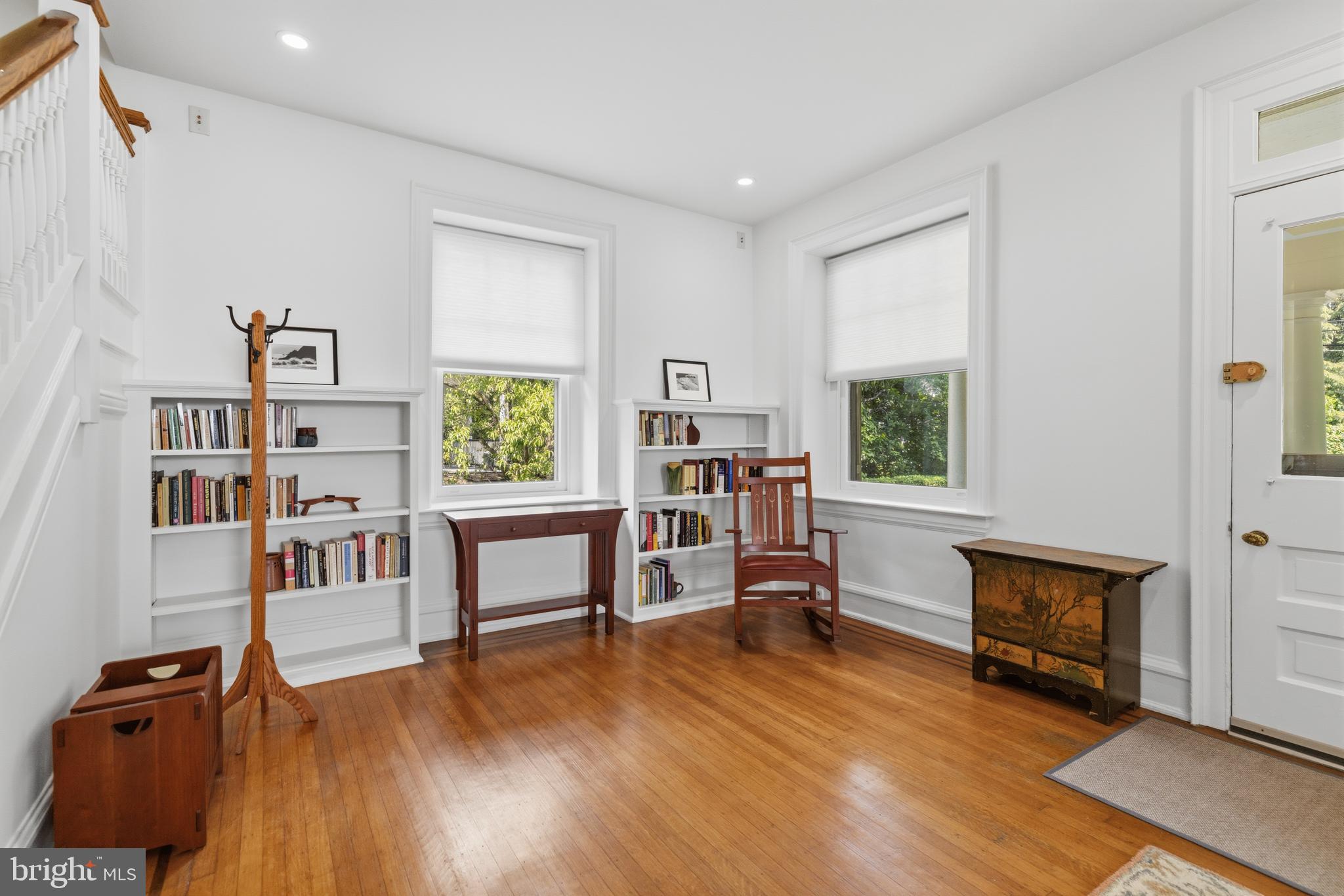 245 Mather Road Jenkintown, PA 19046 - Photo 9 of 71 foyer/parlor with built ins