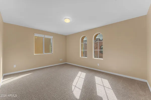 a view of a livingroom with a window