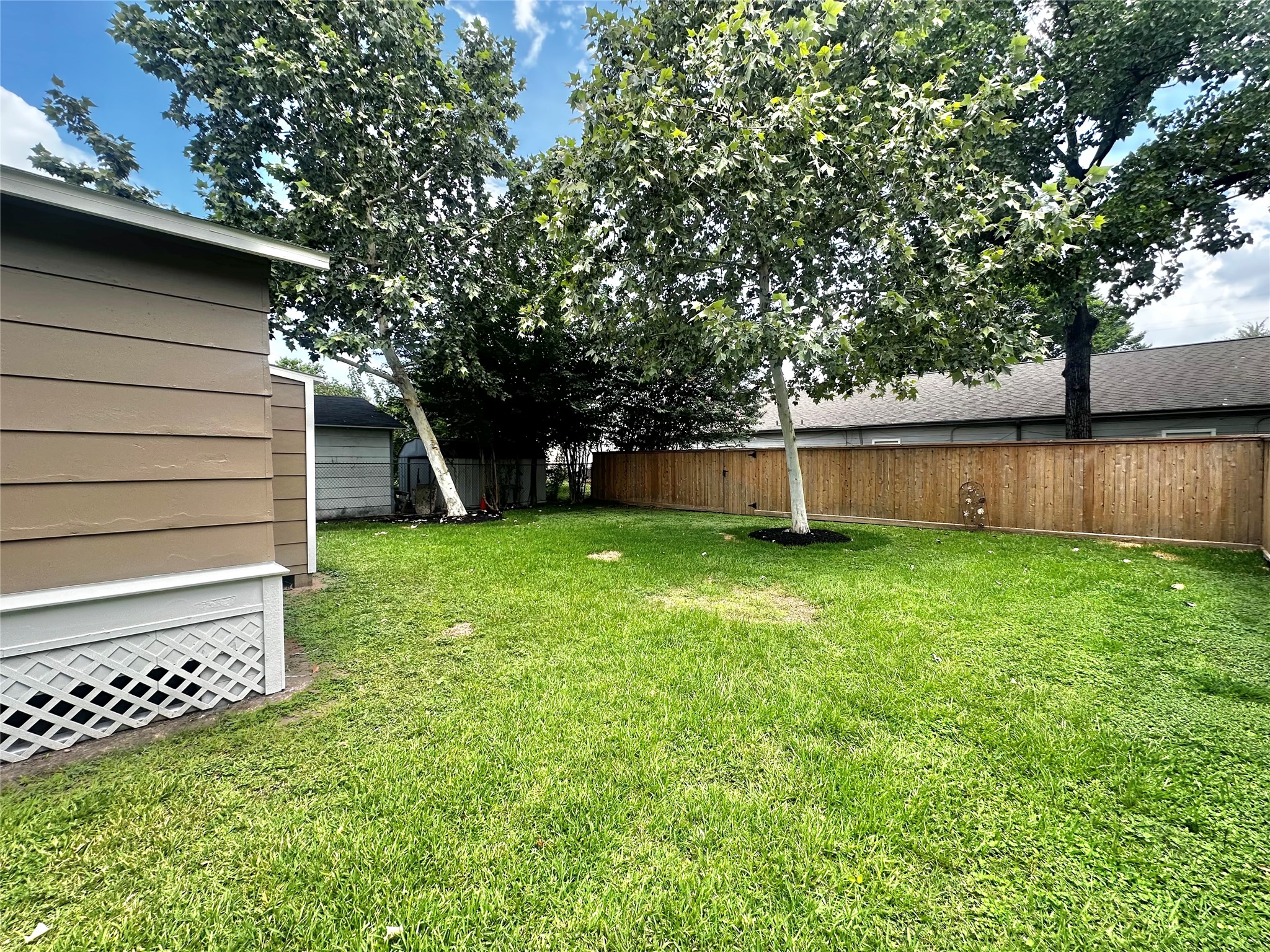 202 Fannin Street Tomball, TX 77375 - Photo 21 of 24 Back yard