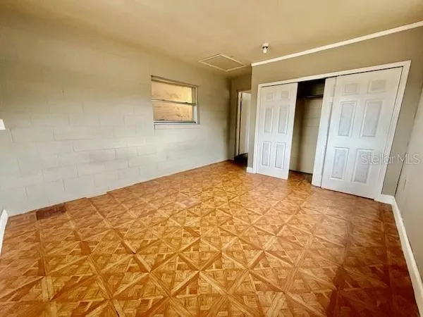 a view of empty room