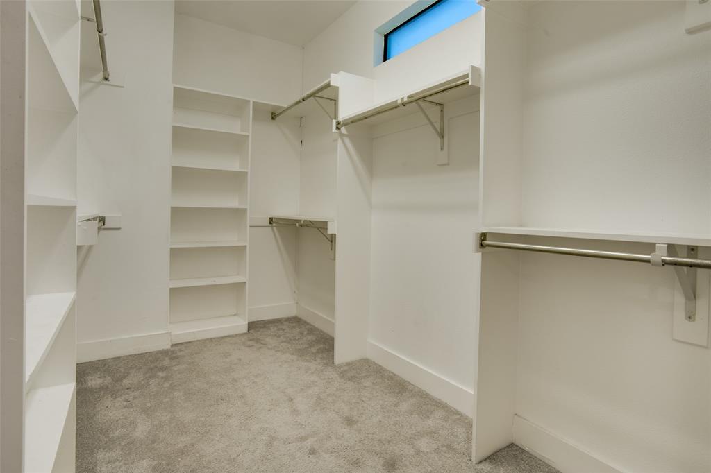 4618 Cedar Springs Road, Unit D Dallas, TX 75219 - Photo 7 of 29 a view of an empty walk in closet