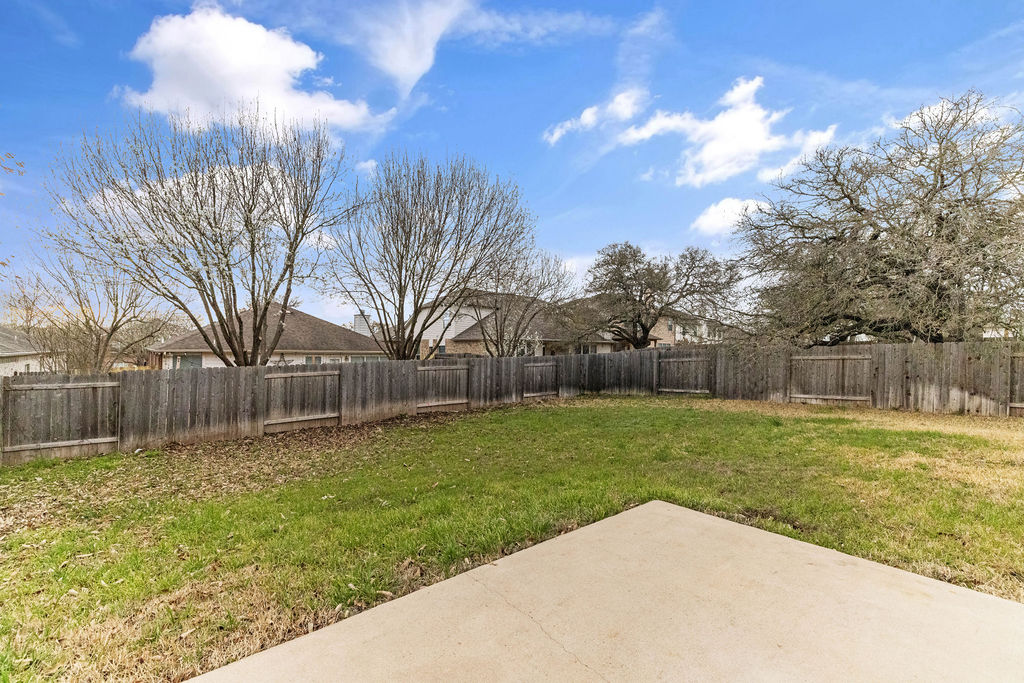2134 Paradise Ridge Drive Round Rock, TX 78665 - Photo 23 of 28 a view of a backyard