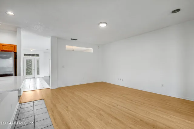 a view of empty room