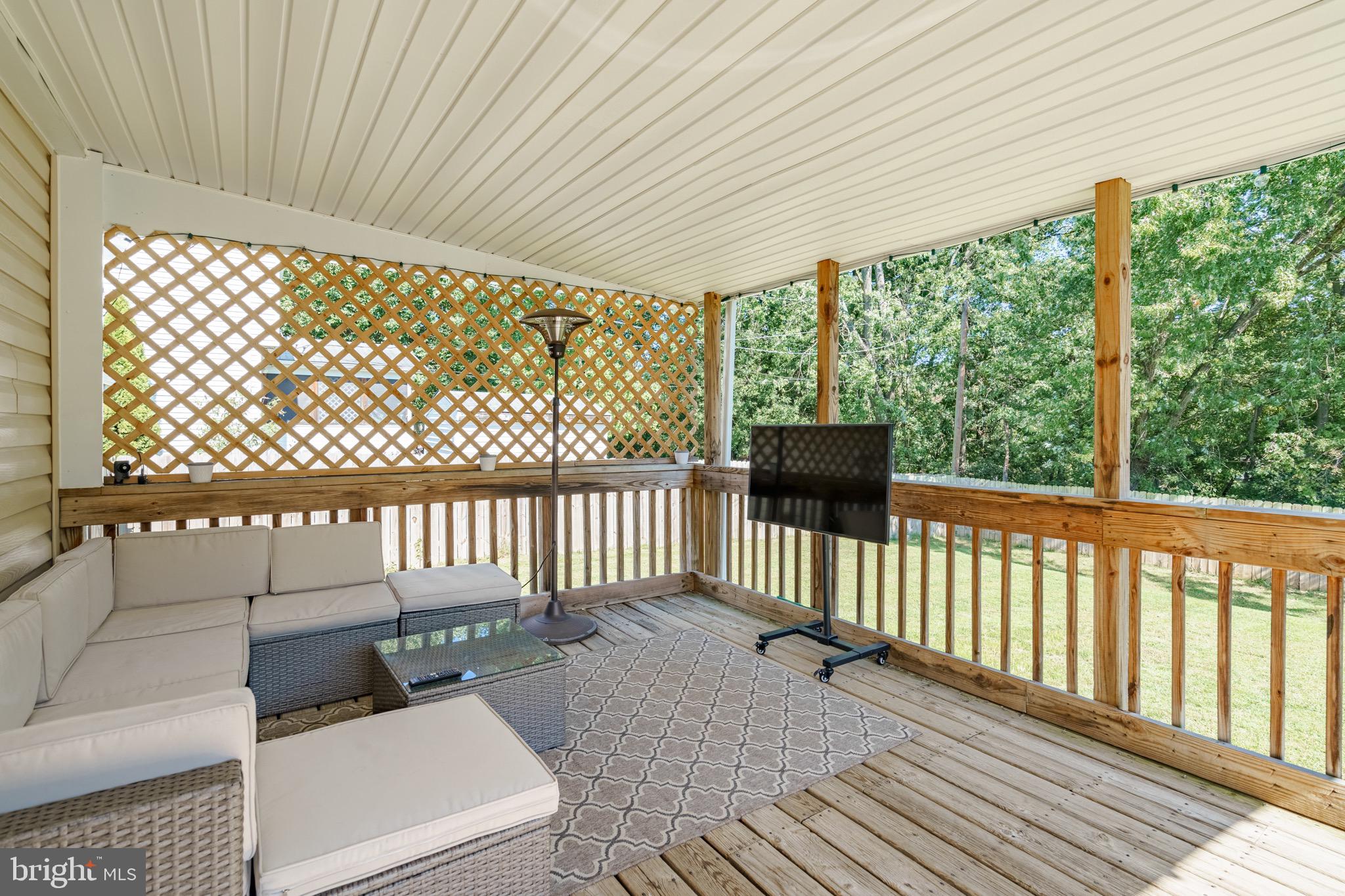 315 Garnett Road Joppa, MD 21085 - Photo 32 of 45 Covered Deck