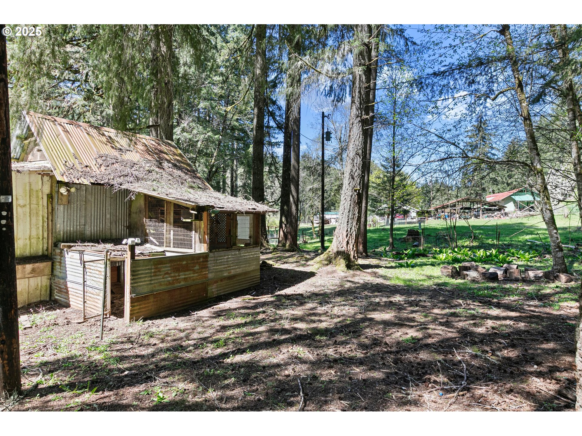 24458 Panther Creek Road Veneta, OR 97487 - Photo 8 of 46 a view of a house with backyard and sitting area