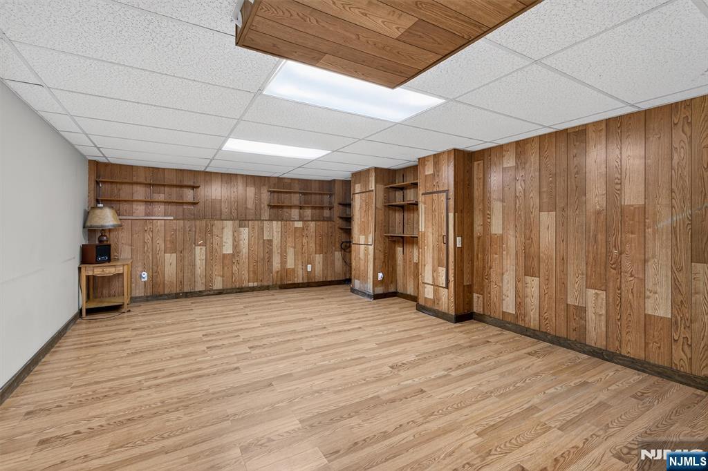 7 Faber Place Nutley, NJ 07110 - Photo 27 of 41 a view of an empty room with wooden walls