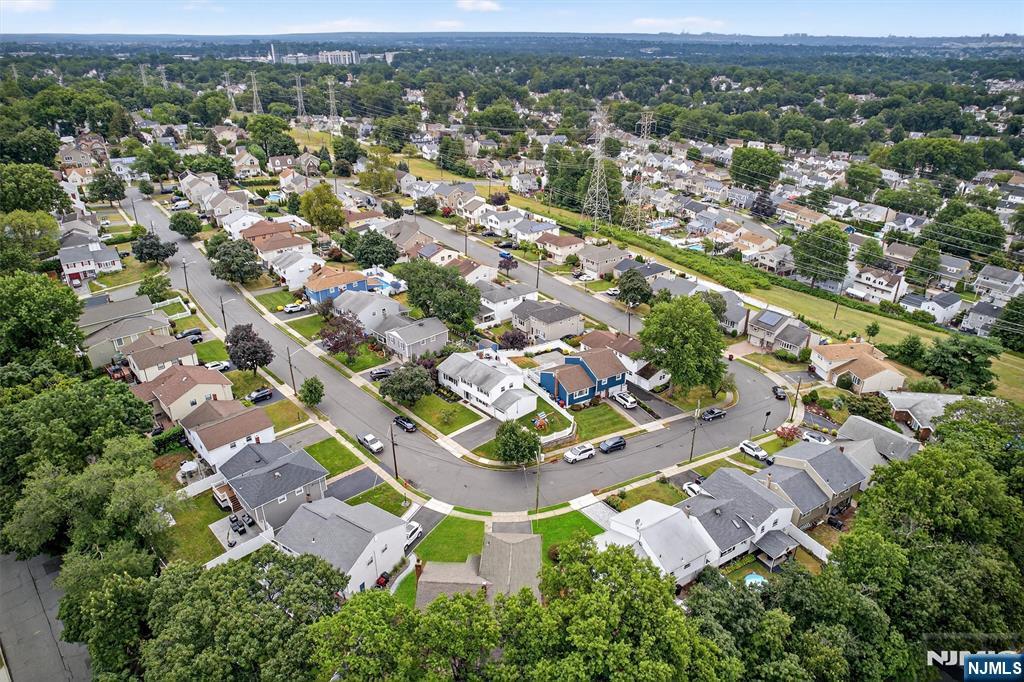7 Faber Place Nutley, NJ 07110 - Photo 35 of 41 an aerial view of residential houses with outdoor space