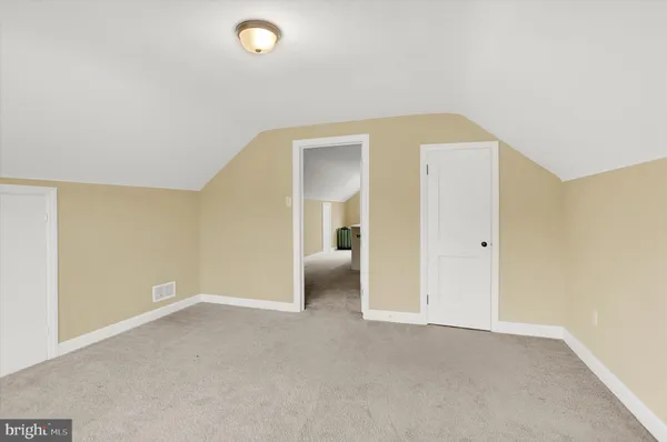 a view of empty room