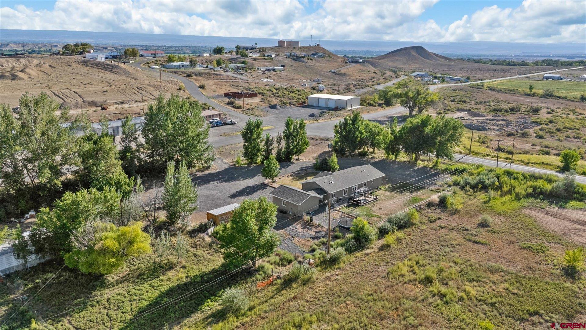 21017 Austin Road Austin, CO 81410 - Photo 28 of 29 an aerial view of residential house with outdoor space
