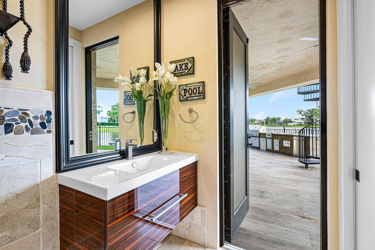 4845 Regency Court Boca Raton, FL 33434 - Photo 68 of 112 2nd Bathroom/ Cabana Bath