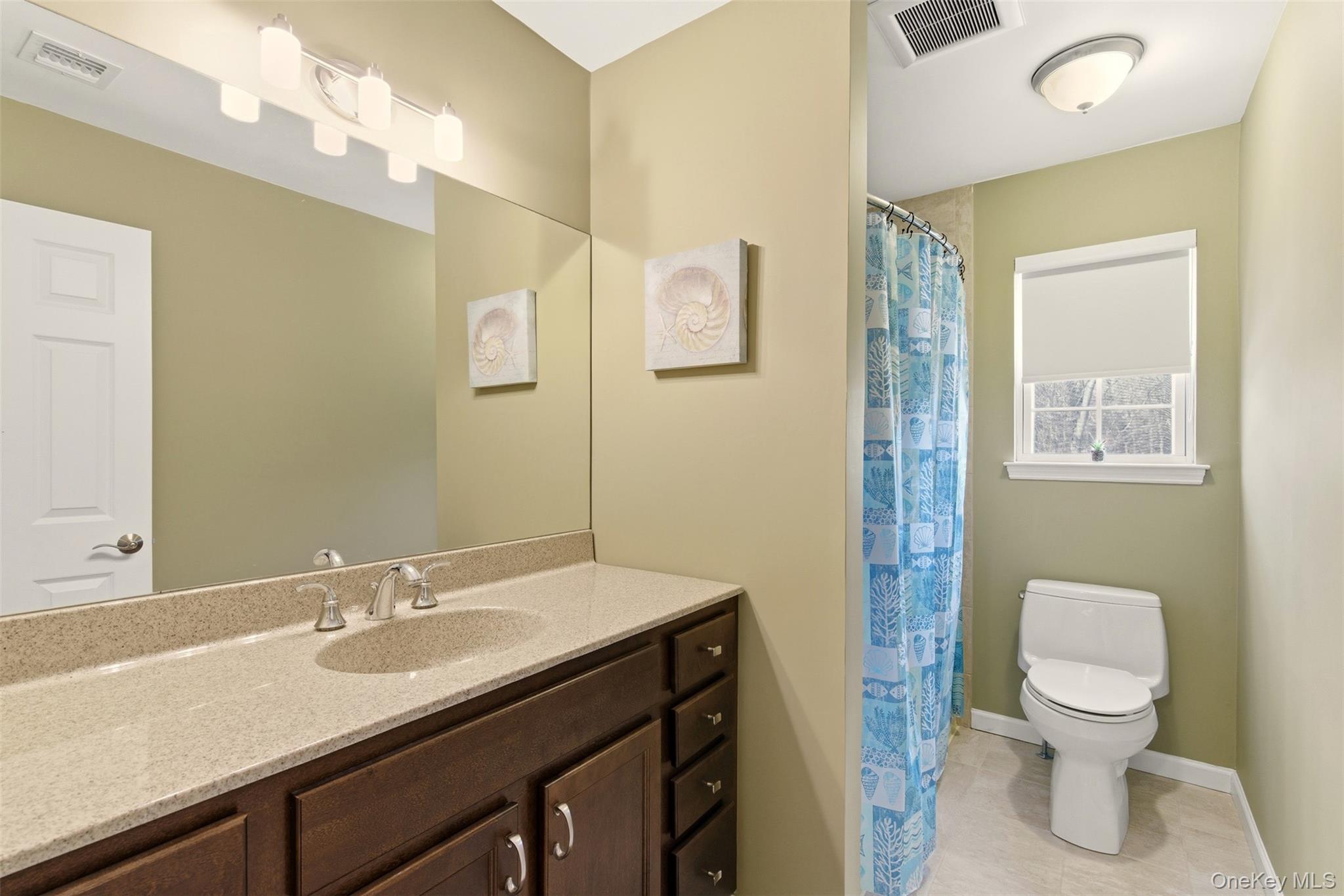 4 Macintosh Lane Selden, NY 11784 - Photo 15 of 30 a bathroom with a sink a toilet and a mirror