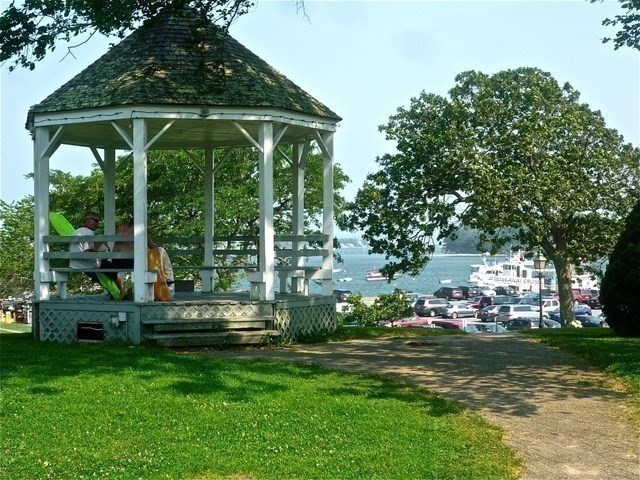 7 Pleasant Street Wareham, MA 02571 - Photo 17 of 19 a view of a house with backyard and sitting area
