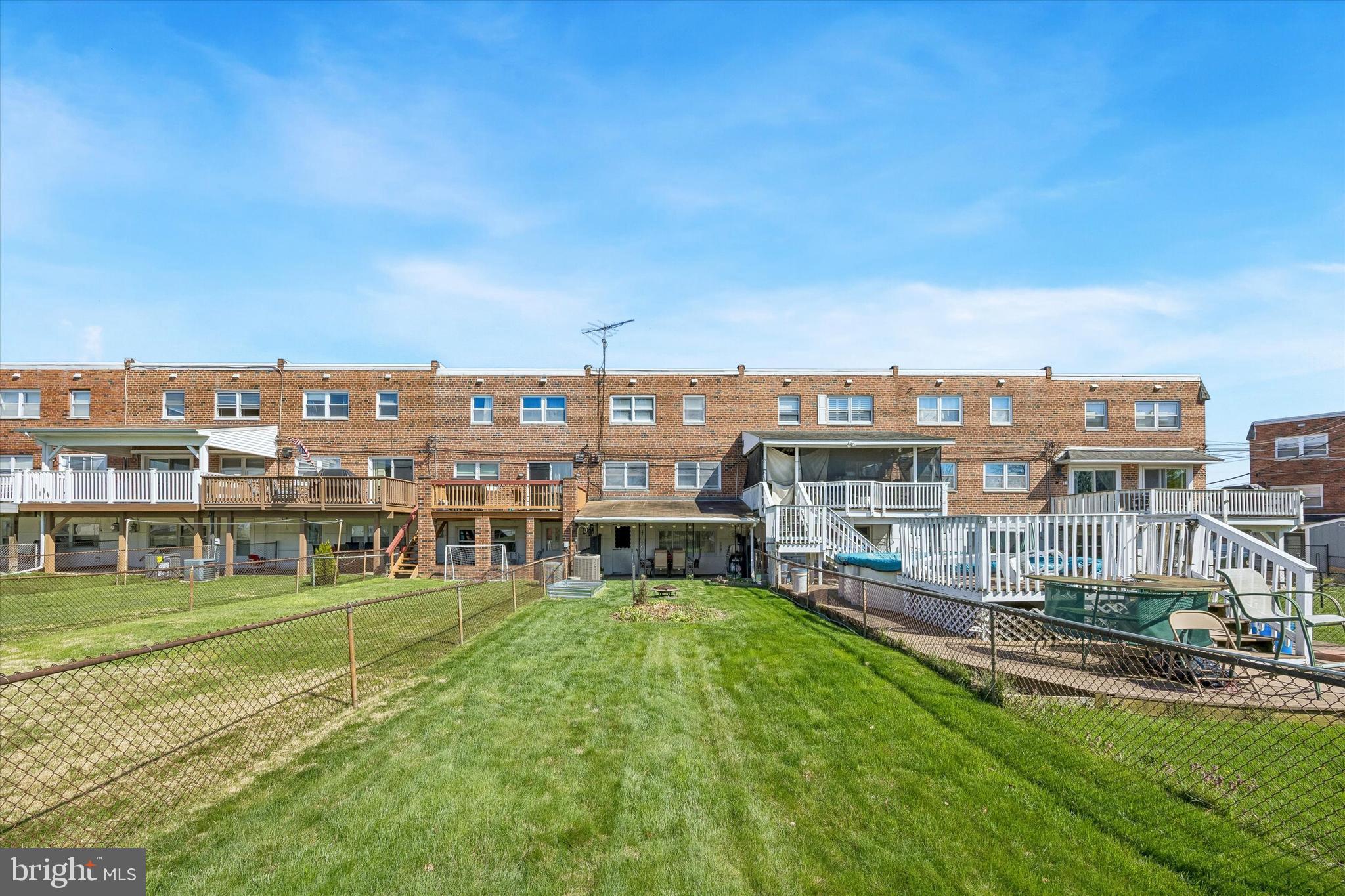3212 Atmore Road Philadelphia, PA 19154 - Photo 25 of 25 a view of a big yard with a large building and large trees