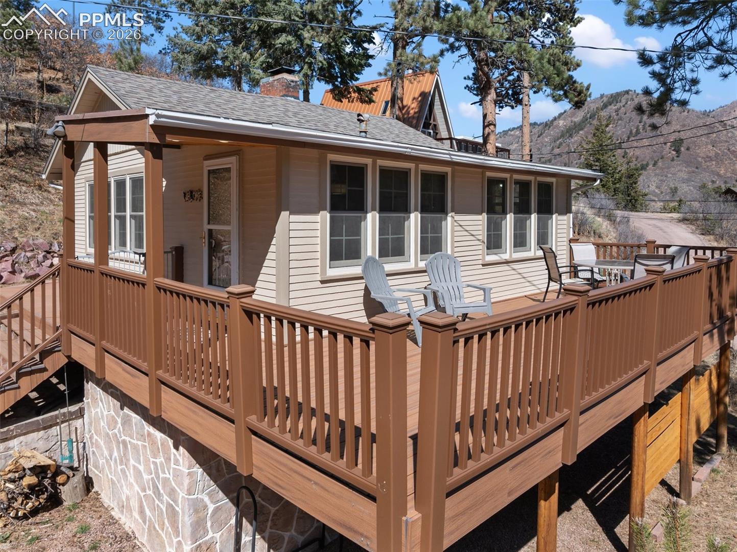 5870 Paona Road Cascade, CO 80809 - Photo 43 of 46 Deck