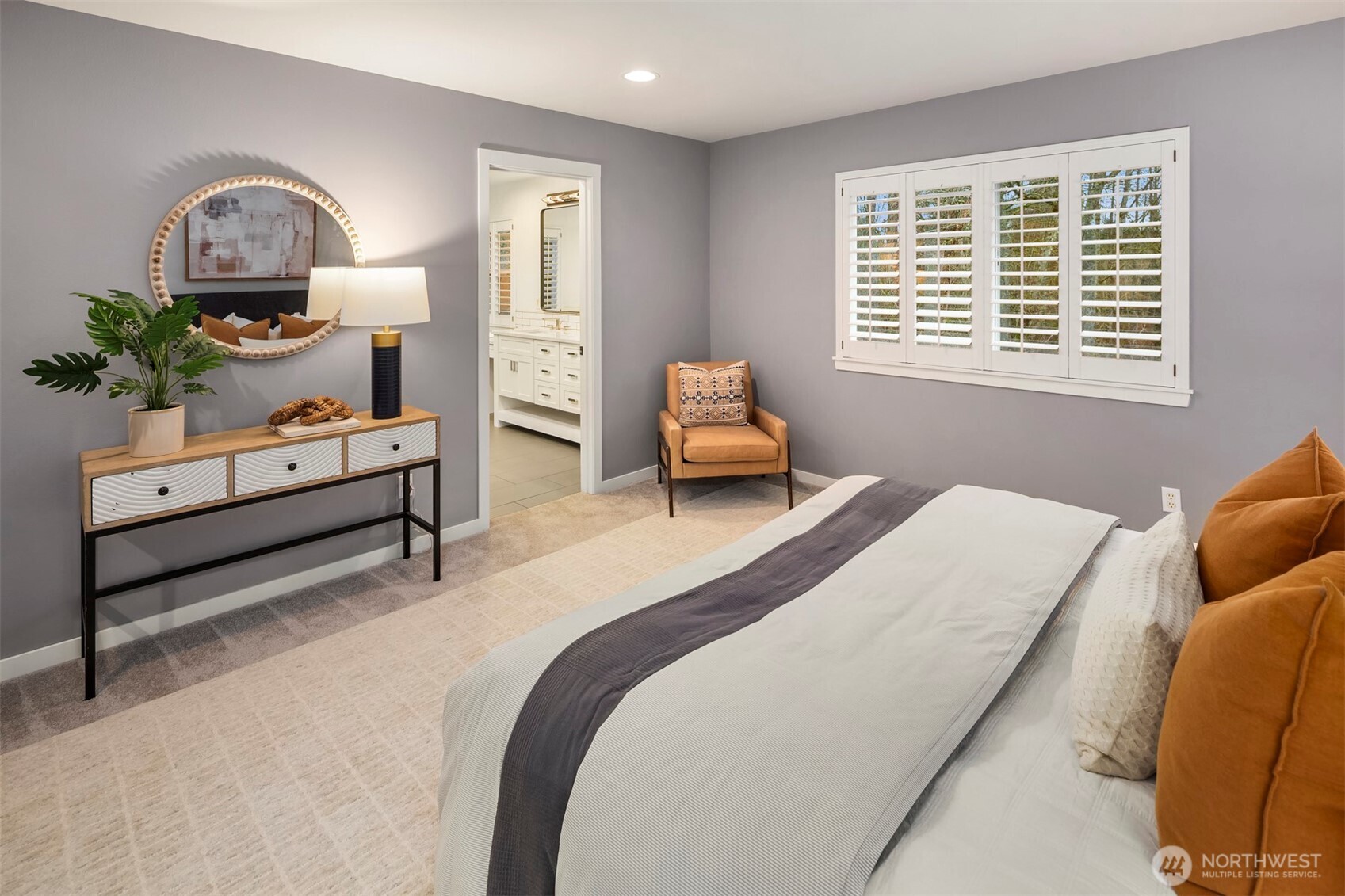 5819 Northeast 1st Street Renton, WA 98059 - Photo 24 of 38 a bedroom with furniture and a window