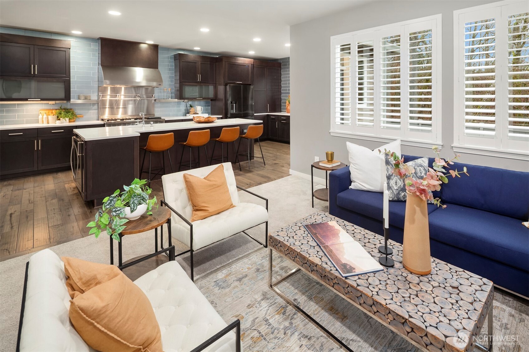 5819 Northeast 1st Street Renton, WA 98059 - Photo 9 of 38 a living room with furniture and a large window