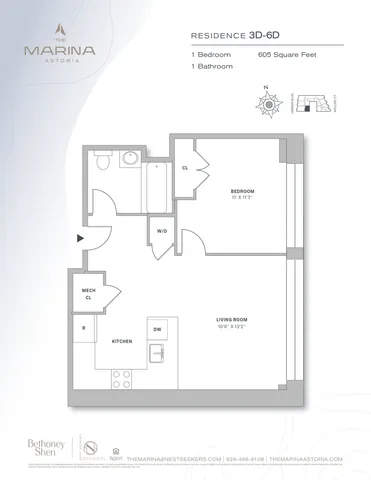 $688,000 | 30-05 Vernon Boulevard, Unit 5D | Astoria