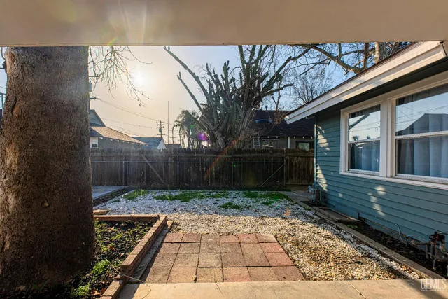 a view of outdoor space and porch