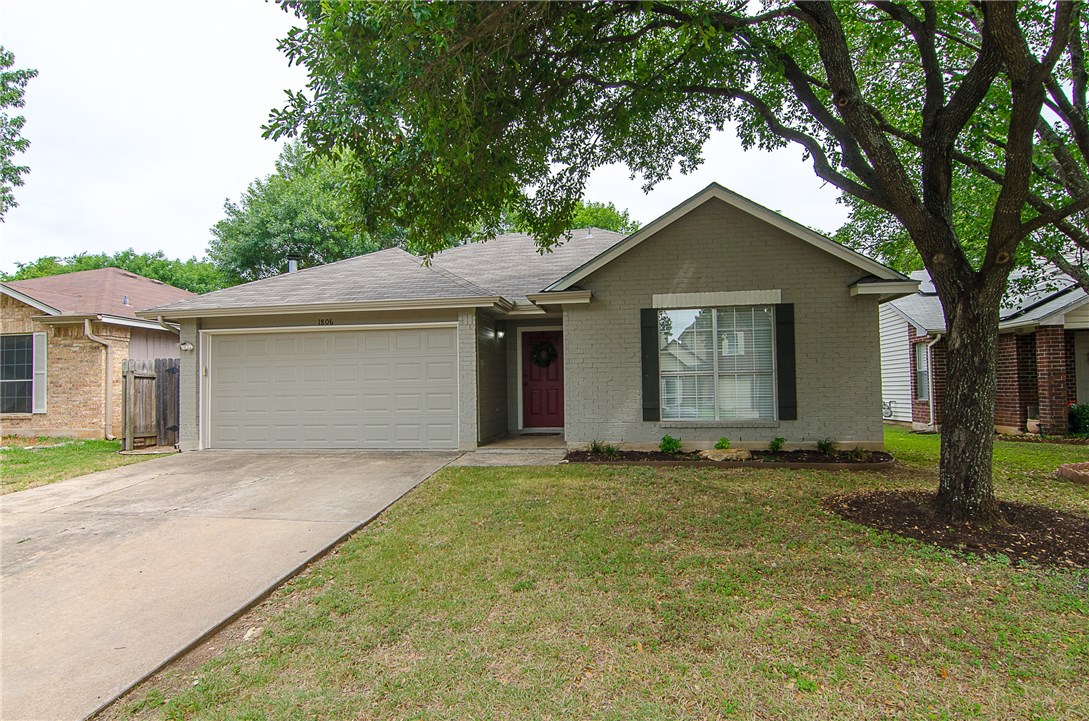 1806 Rusty Nail Loop Round Rock, TX 78681 - Photo 1 of 1 front view of a house with a yard