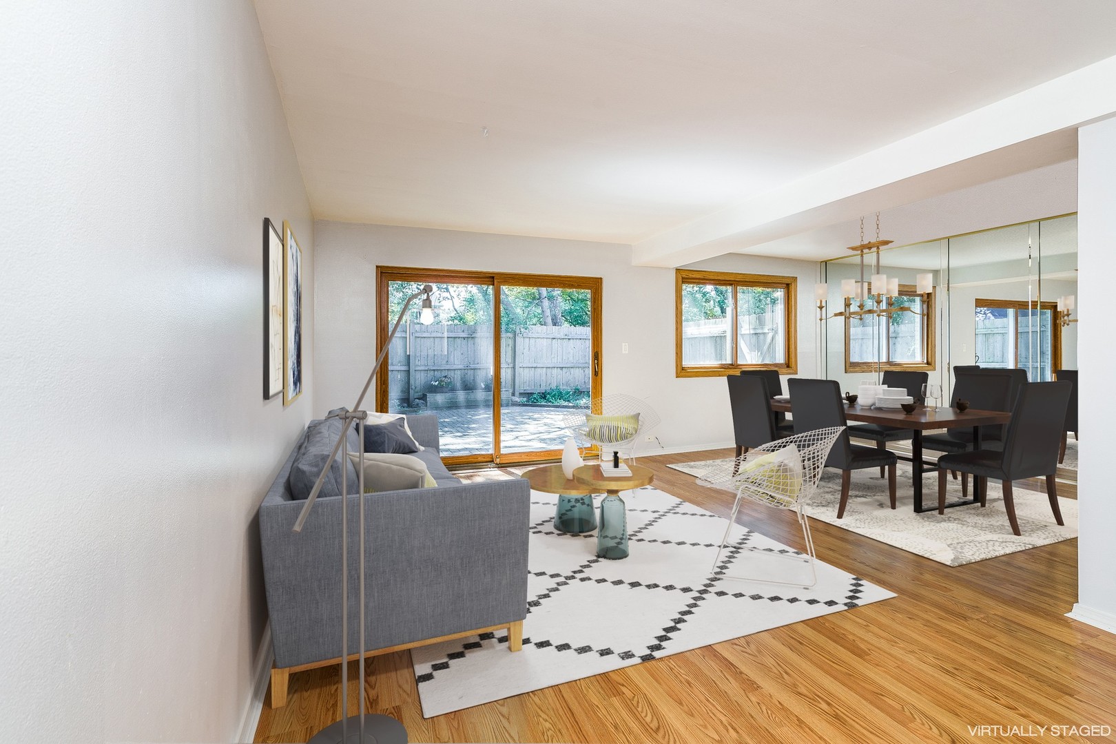 731 Hibbard Road Wilmette, IL 60091 - Photo 3 of 18 a living room with furniture and a large window