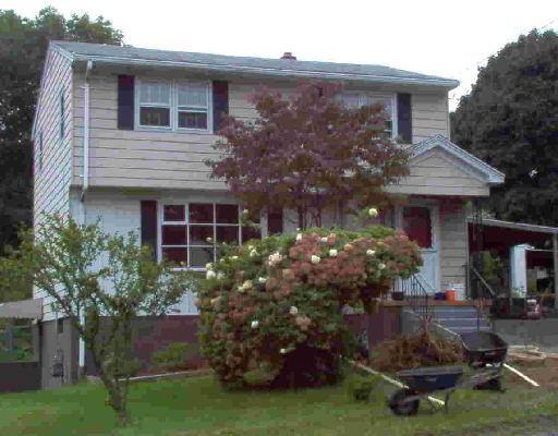 229 Old Town Road Bridgeport, CT 06606 - Photo 1 of 1 a front view of a house with a garden and plants