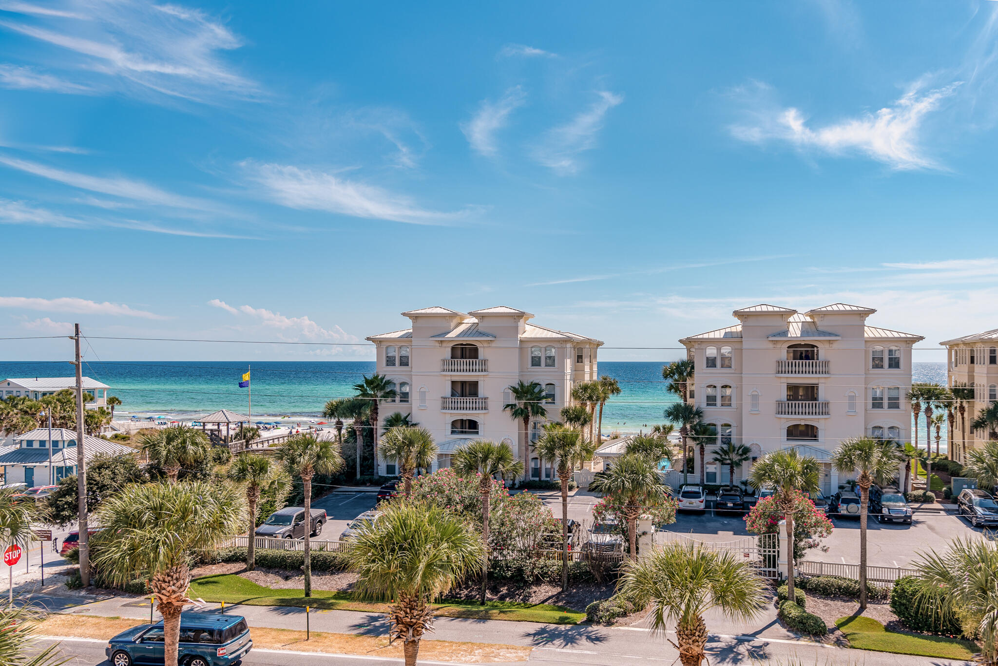 45 Town Center Loop, Unit 314 Santa Rosa Beach, FL 32459 - Photo 18 of 38 a city view with tall buildings