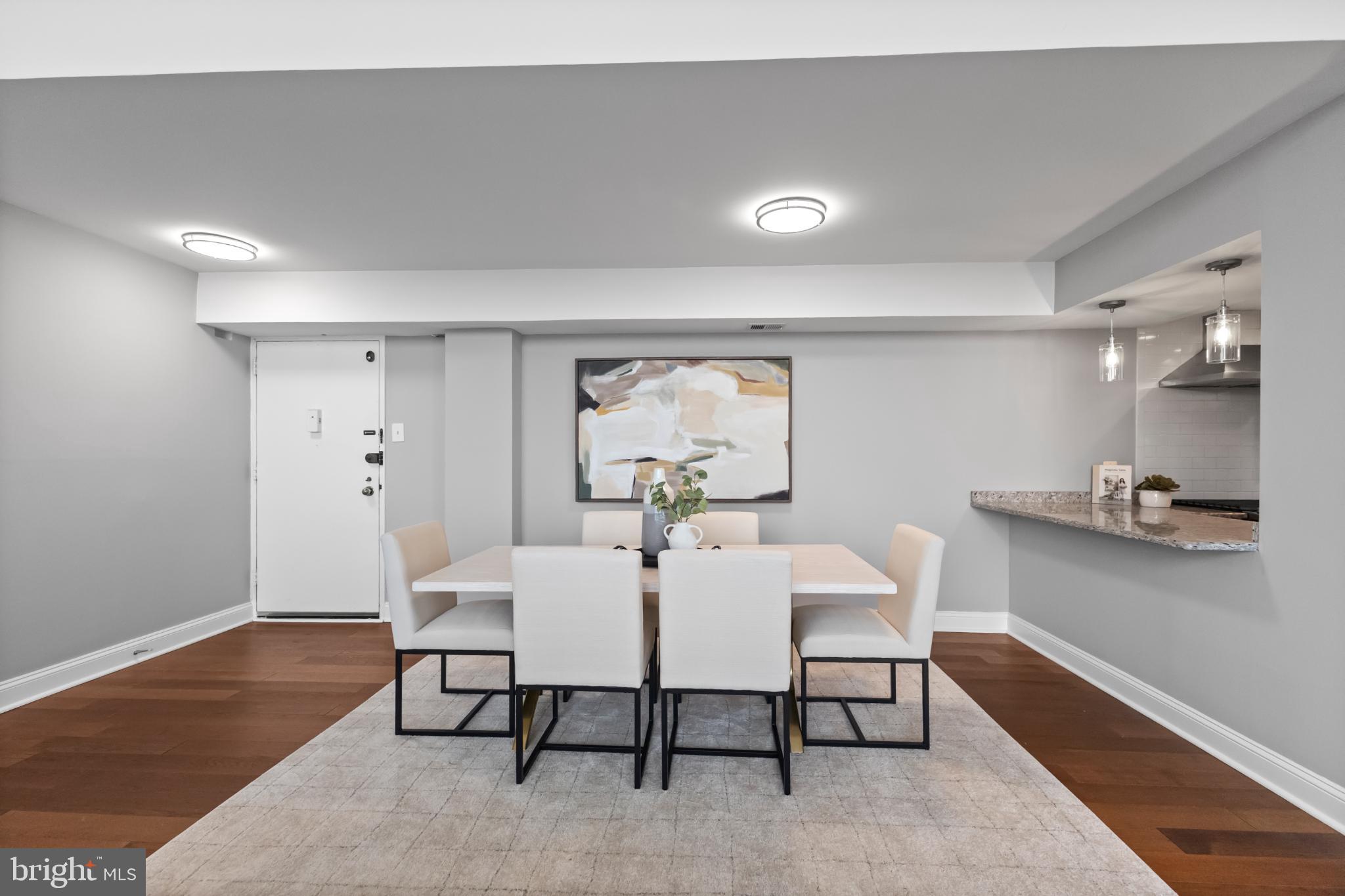 700 7th Street Southwest, Unit 813 Washington, DC 20024 - Photo 9 of 26 a view of a dining room with furniture