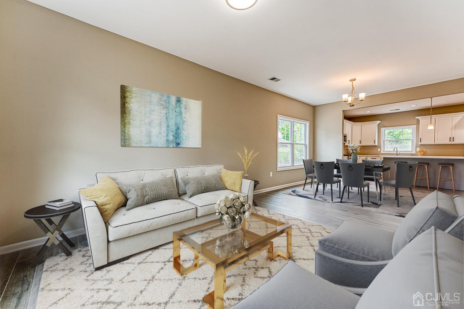 19 Crescent Road Edison, NJ 08817 - Photo 3 of 40 a living room with furniture and wooden floor