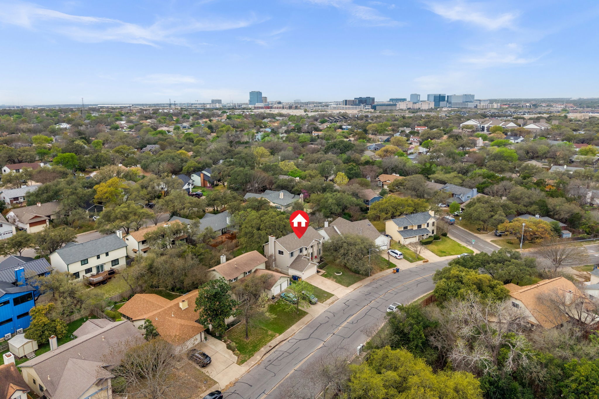 11942 Bittern Hollow Austin, TX 78758 - Photo 25 of 29 an aerial view of city