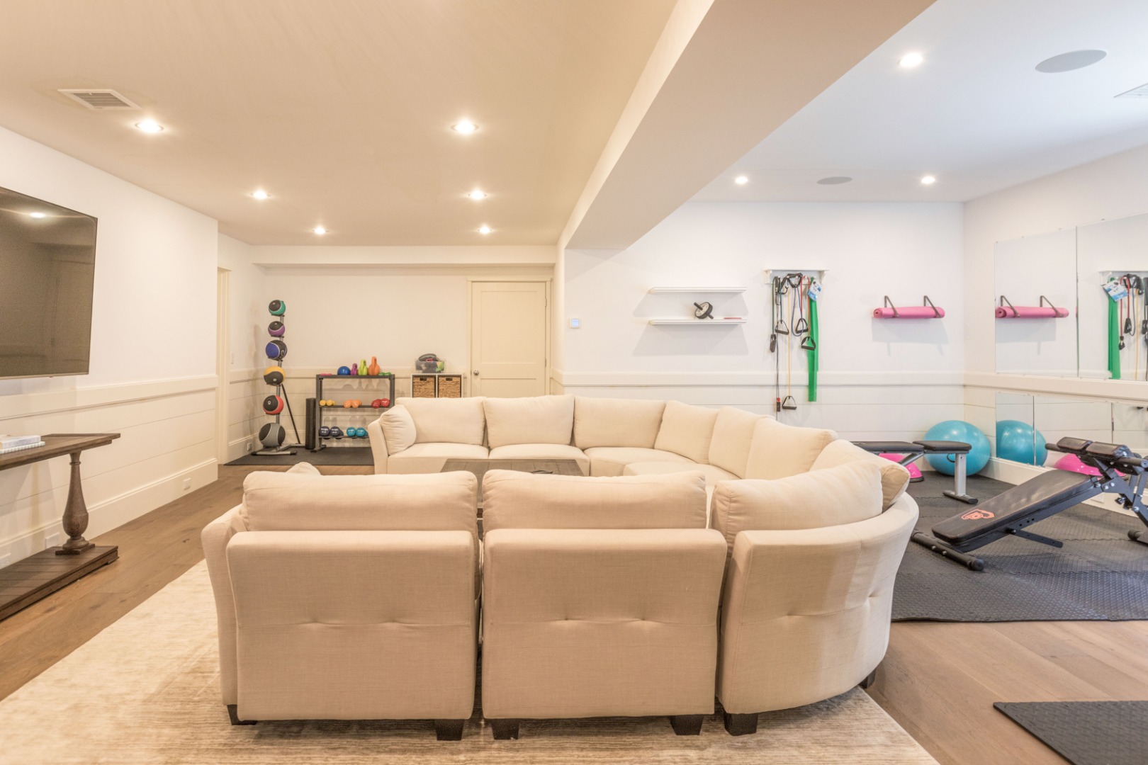 2 Wood Lily Road Nantucket, MA 02554 - Photo 22 of 38 a living room with furniture and a flat screen tv