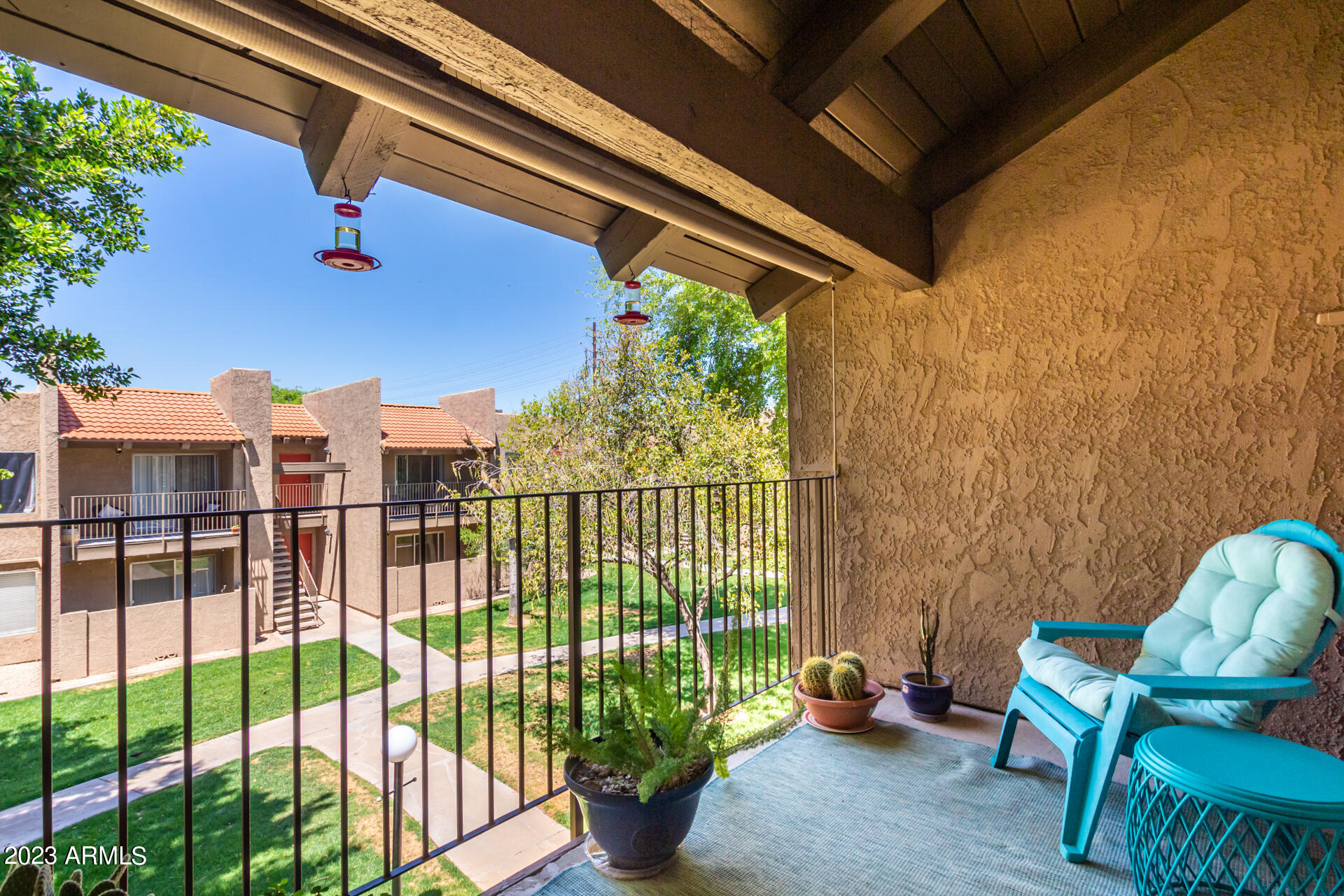 5525 East Thomas Road, Unit E8 Phoenix, AZ 85018 - Photo 24 of 44 Balcony 2