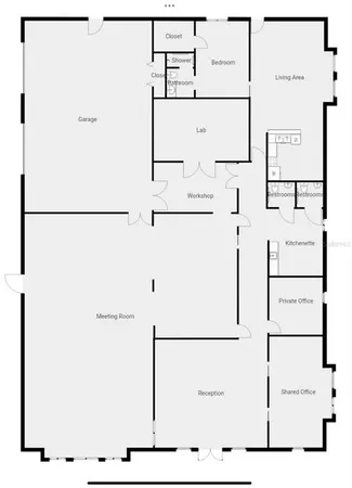a view of a swimming pool with outdoor seating