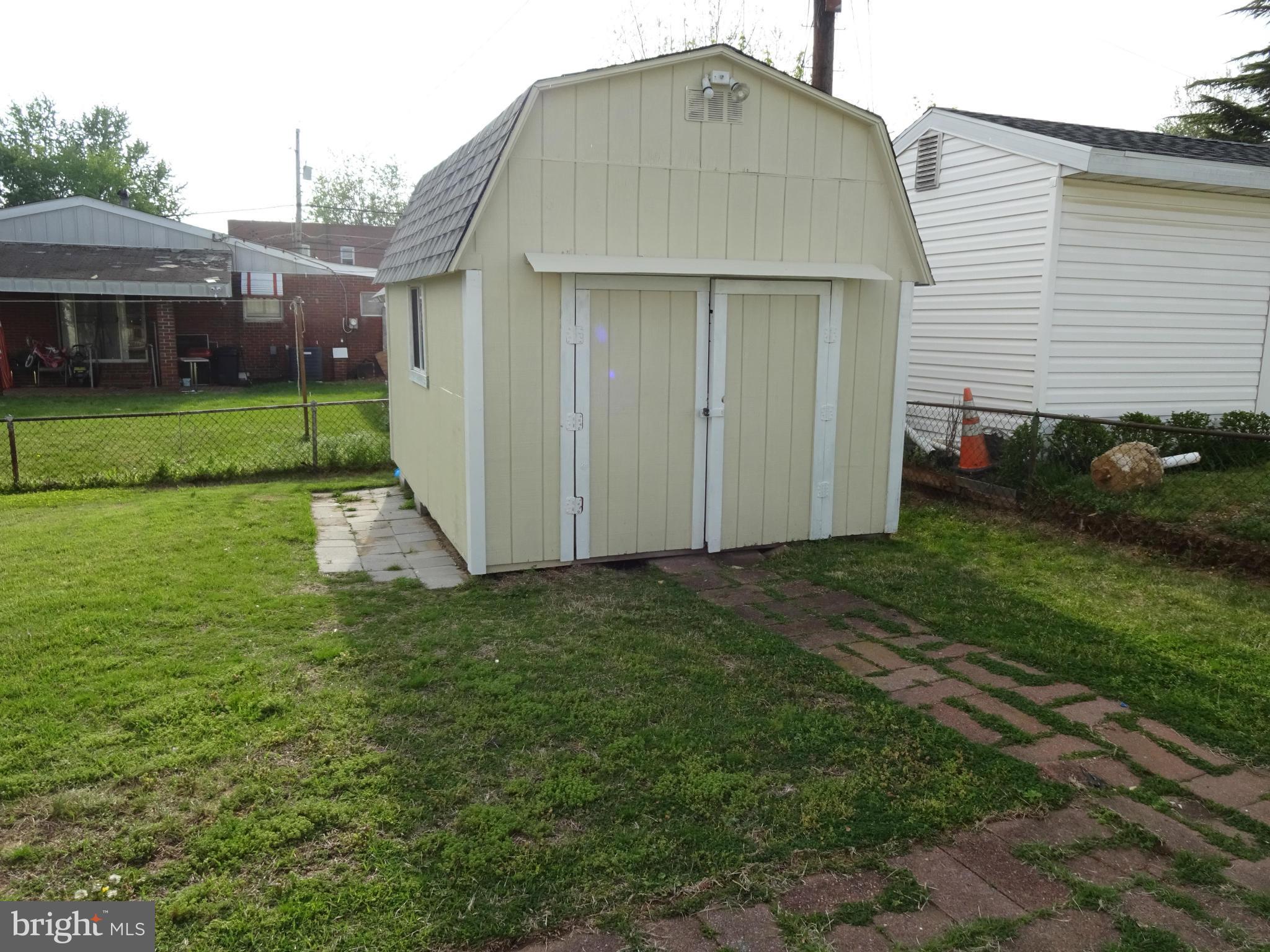 3004 Baybriar Road Baltimore, MD 21222 - Photo 24 of 24 Shed for Extra Storage- Fenced Rear Yard