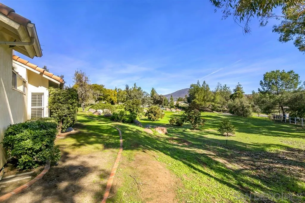1631 Dewitt Estates Road Alpine, CA 91901 - Photo 23 of 25 a view of a yard with an trees