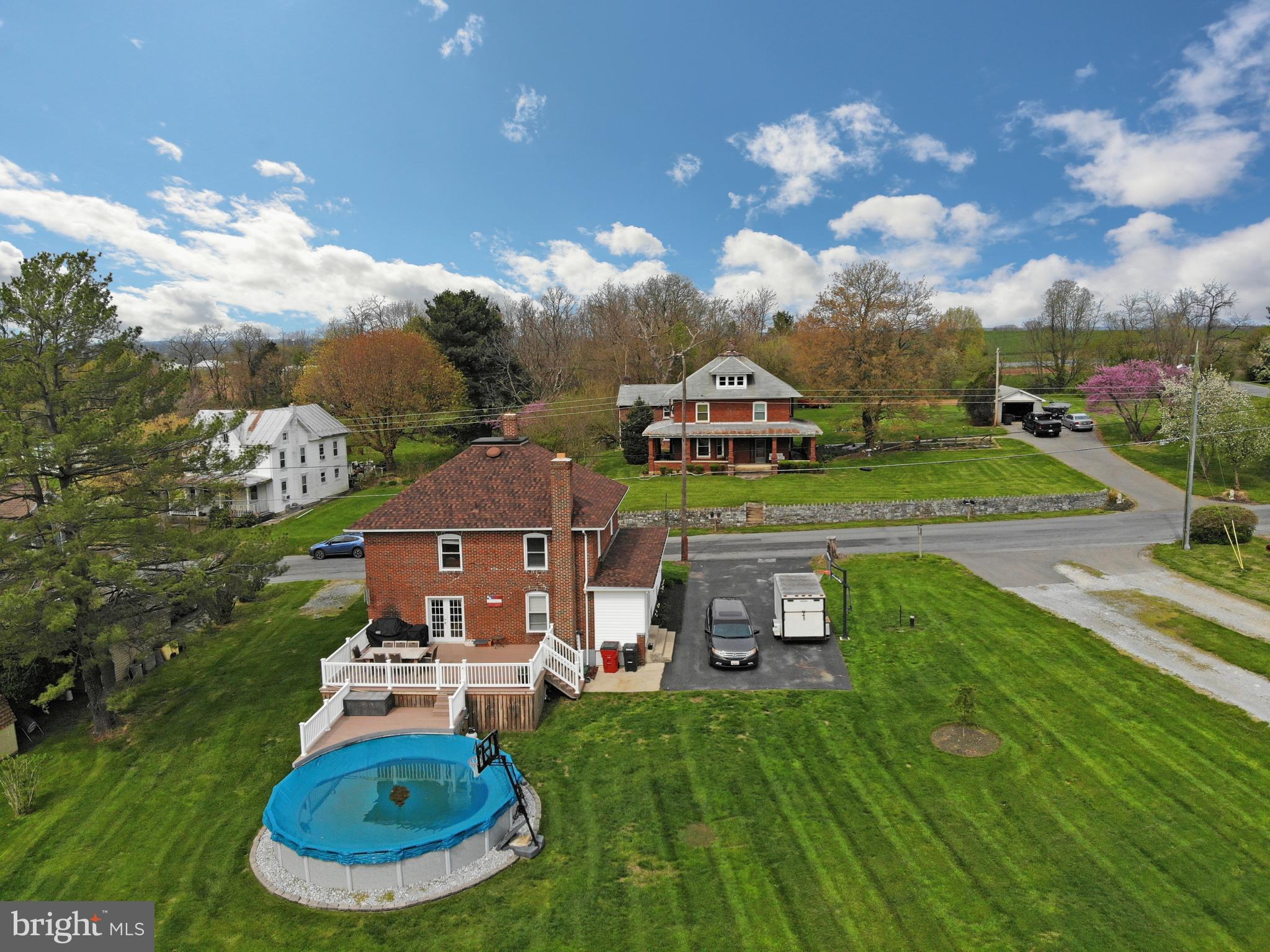 6239 Appletown Road Boonsboro, MD 21713 - Photo 36 of 39 Aerial view of the home
