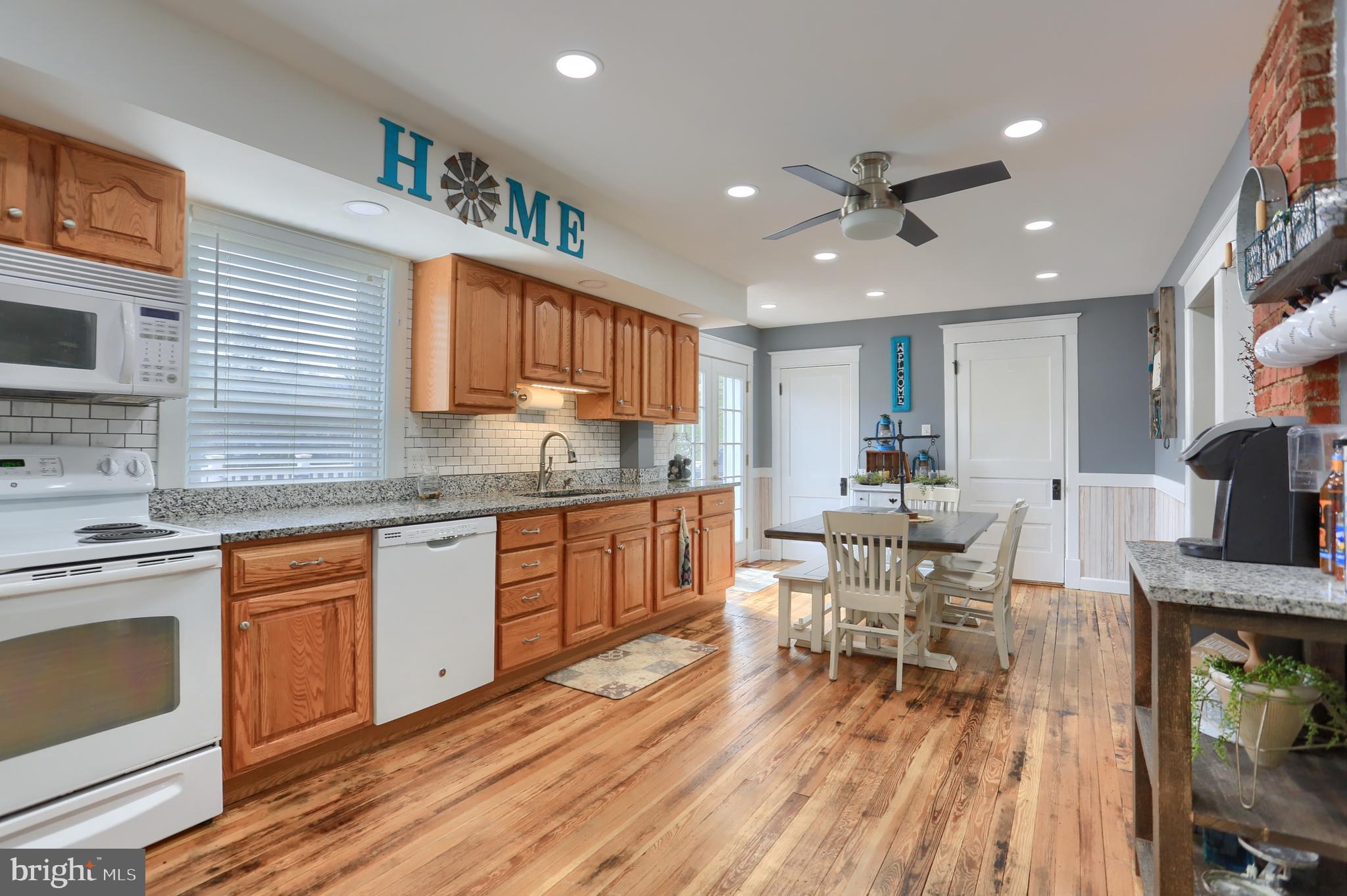 6239 Appletown Road Boonsboro, MD 21713 - Photo 7 of 39 Updated kitchen!!! Look at those floors!