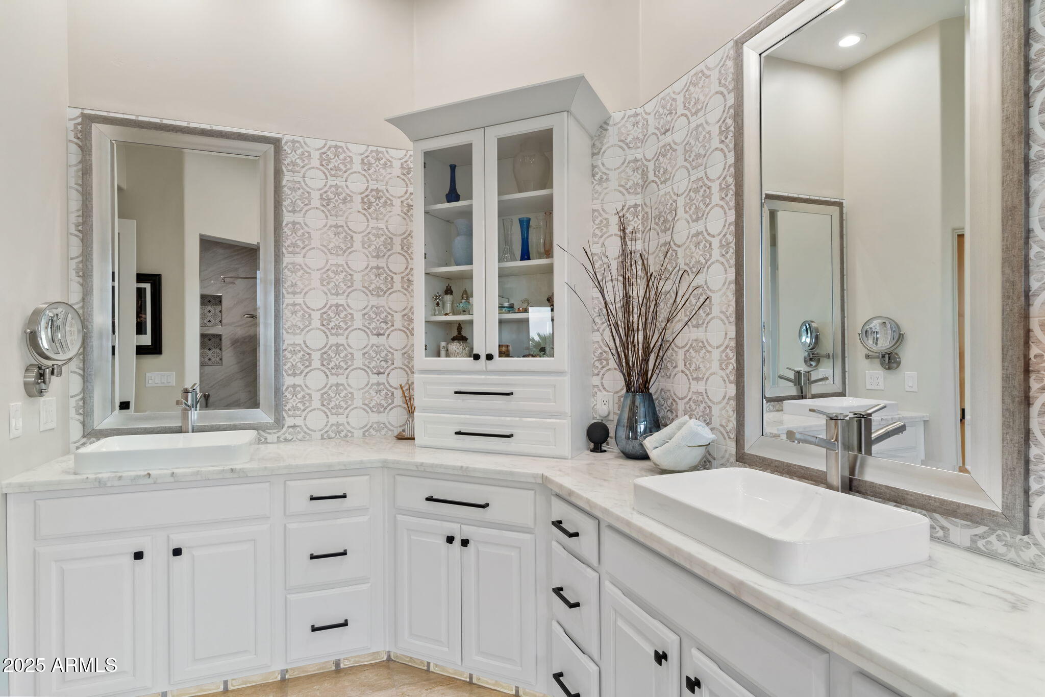 15730 East Eagle Crest Road Fountain Hills, AZ 85268 - Photo 33 of 77 a bathroom with a sink and a mirror