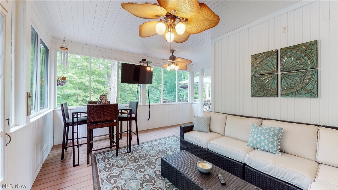 7070 Granite Ridge Chagrin Falls, OH 44023 - Photo 29 of 34 Awesome screened in porch just off the kitchen