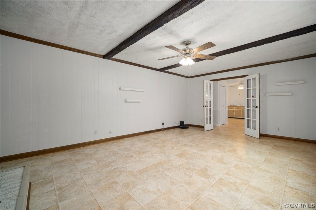 4005 Hidden Valley Road Chester, VA 23831 - Photo 13 of 43 a view of an empty room with chandelier fan and window