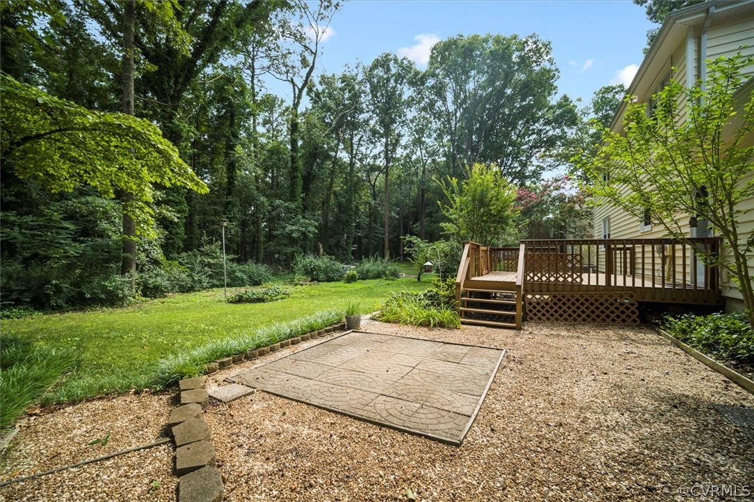 4005 Hidden Valley Road Chester, VA 23831 - Photo 31 of 43 a garden view with a seating space