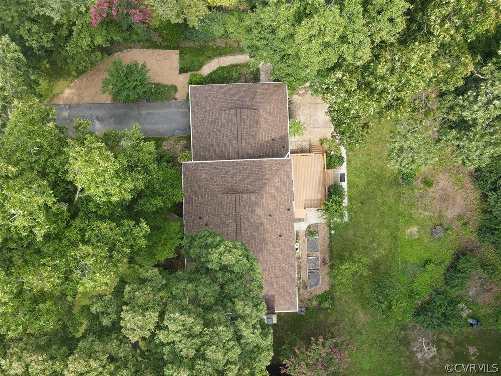 4005 Hidden Valley Road Chester, VA 23831 - Photo 43 of 43 an aerial view of a house with a yard
